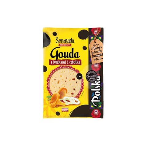 SERENADA SER PLASTRY 135g/14 GOUDA Z KURKAMI I CEB