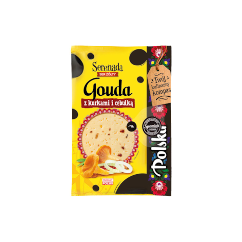 SERENADA SER PLASTRY 135g/14 GOUDA Z KURKAMI I CEB