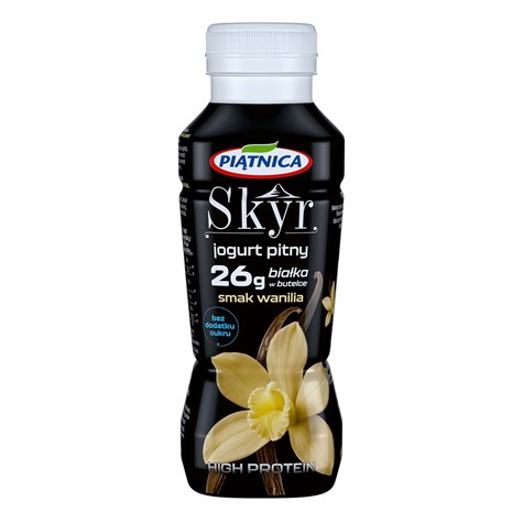 PIĄTNICA JOGURT 360ml SKYR PITNY W.BIAŁK WANIL/12