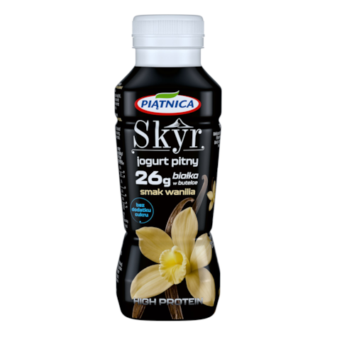 PIĄTNICA JOGURT 360ml SKYR PITNY W.BIAŁK WANIL/12