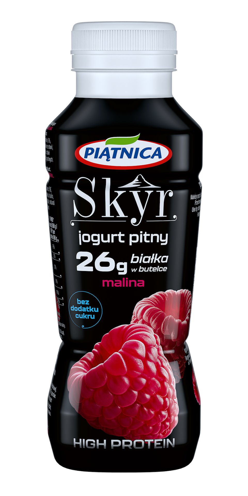 PIĄTNICA JOGURT 360ml SKYR PITNY W.BIAŁK MALINA/12