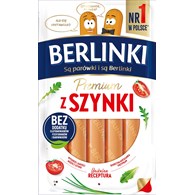 MORLINY BERLINKI PARÓWKI Z SZYNKI 225g/11