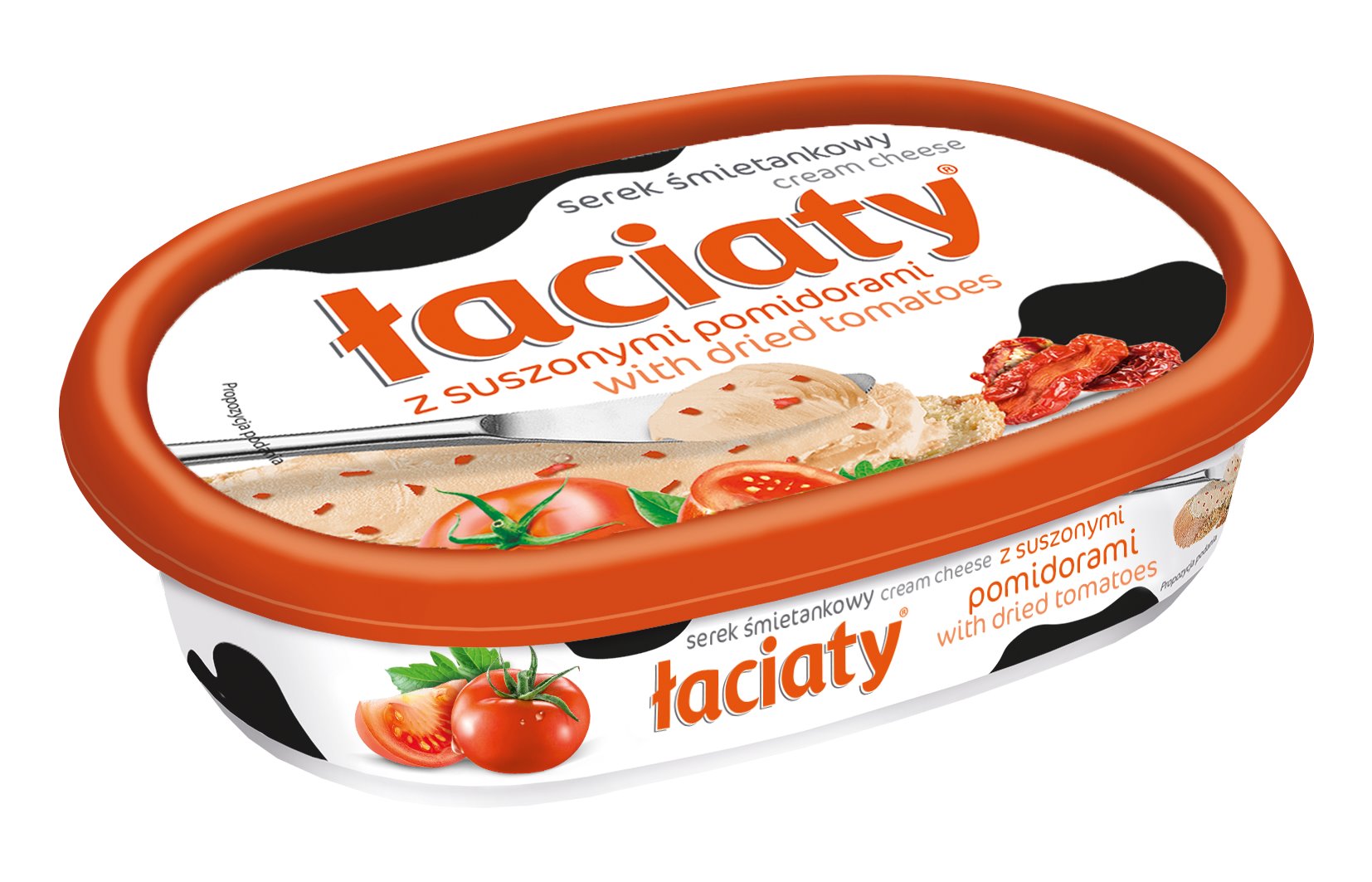 ŁACIATE SEREK TWAROGOWY SUSZONE POMIDORY 135g/12