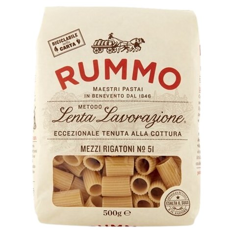 DEVELEY RUMMO MAKARON 500g MEZZI RIGATONI (16)