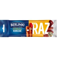 MORLINY BERLINKI KABANOSY NA RAZ KURCZAK 50g/18