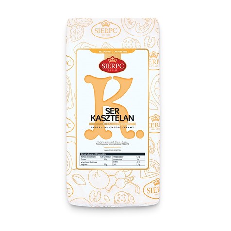 SER KASZTELAN ŚMIETANKOWY- SIERPC ok.4kg