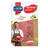ŁUKÓW PASTRAMI PREMIUM PLASTRY 100g/10