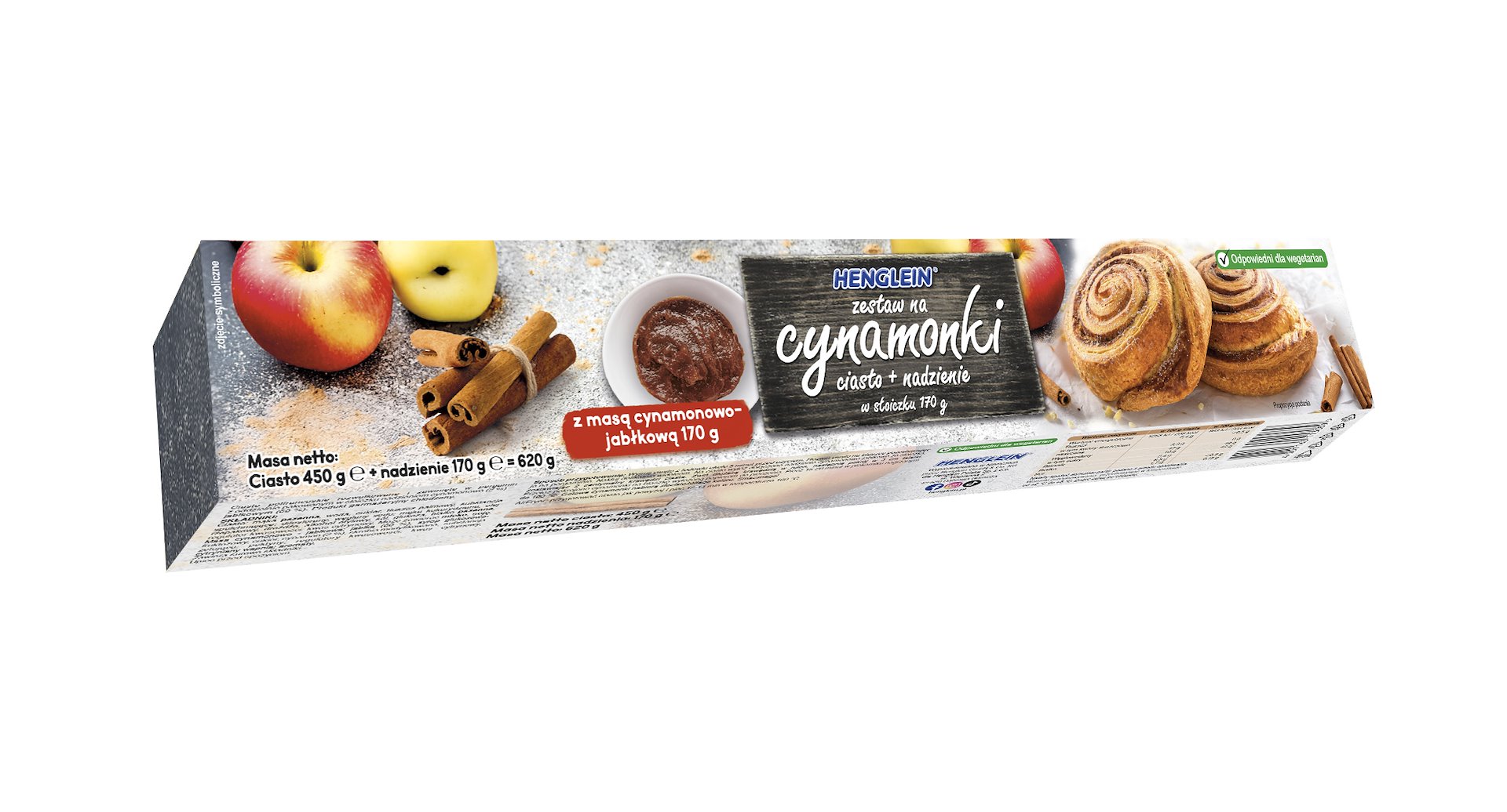 HENGLEIN ZESTAW NA CYNAMONKI 650g/8