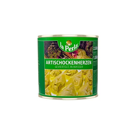 GREEK KARCZOCHY ĆWIARTKI 2,5kg/1,50kg/6 LA PERLA