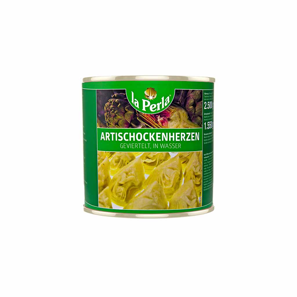 GREEK KARCZOCHY ĆWIARTKI 2,5kg/1,50kg/6 LA PERLA