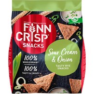 BENUS FINN CRISP SNACKS ŚMIETANA I CEBULKA 150g/10