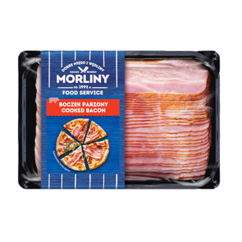 MORLINY BOCZEK WĘDZONO-PARZONY PLASTRY 700g/10
