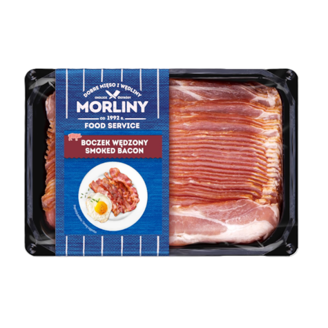 MORLINY BOCZEK WĘDZONY PLASTRY 700g/10
