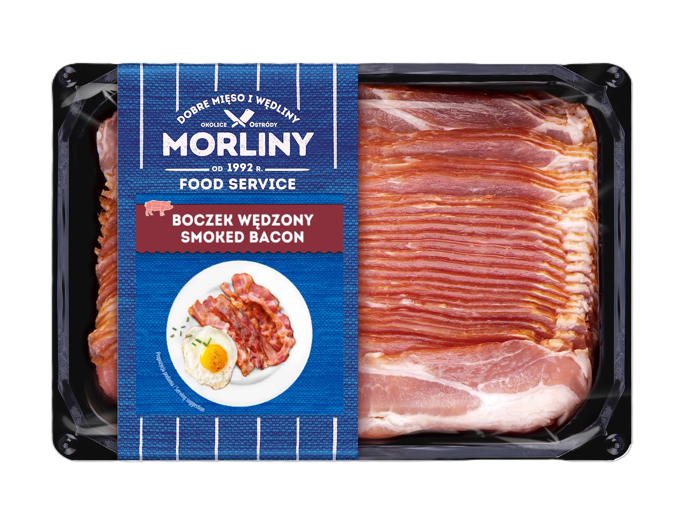 MORLINY BOCZEK WĘDZONY PLASTRY 700g/10