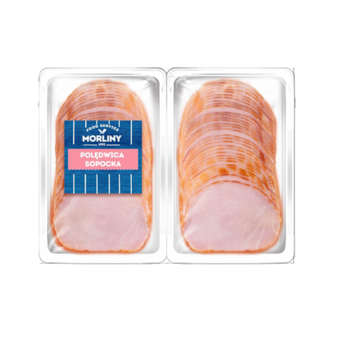 MORLINY POLĘDWICA SOPOCKA PLASTRY 2X400g/8