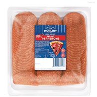 MORLINY SALAMI PEPPERONI PLASTRY 1kg/6