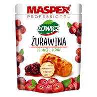 AGROS ŁOWICZ ŻURAWINA DO MIĘS I SERÓW 340g/8