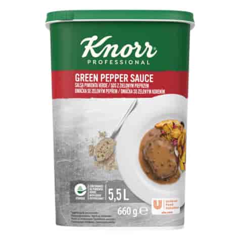 KNORR SOS Z ZIELONYM PIEPRZEM 660g/6