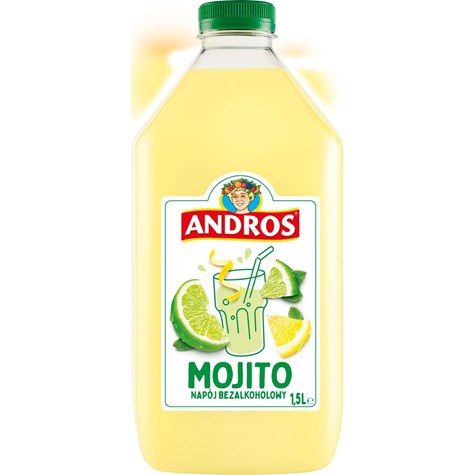 ANDROS NAPÓJ BEZALKOHOLOWY MOJITO 1,5L/6