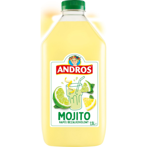 ANDROS NAPÓJ BEZALKOHOLOWY MOJITO 1,5L/6 (K)