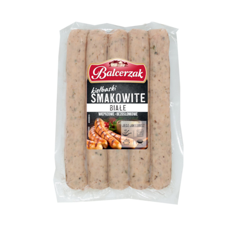BALCERZAK KIEŁBASKI SMAKOWITE BIAŁE 250g/7