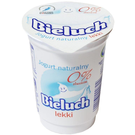 BIELUCH JOGURT NATURA LEKKI  180g 0% (20)