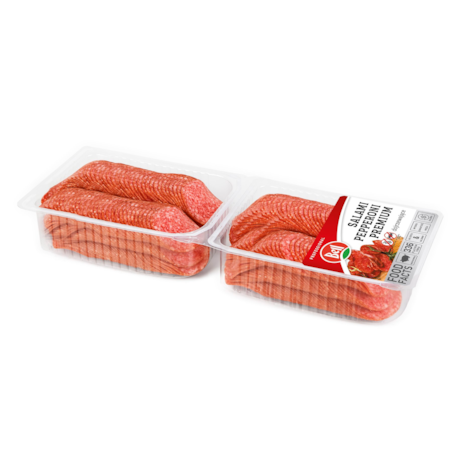 BELL SALAMI PEPPERONI PREMIUM PLASTRY 1kg/4