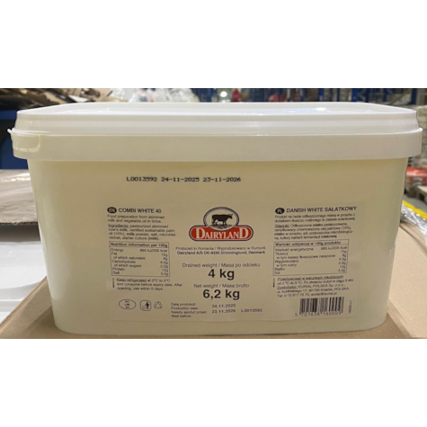 EURIAL FETA DANISH WHITE SAŁATKOWY 4kg