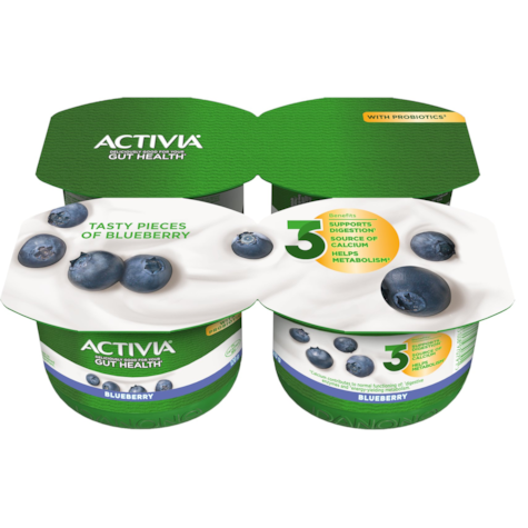 DANONE ACTIVIA JAGODA 4x120g/6