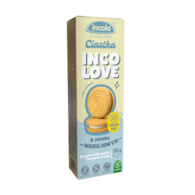 INCOLA CIASTKA WANILIA B.CUKRU125g/12 BEZGLUTENOWE
