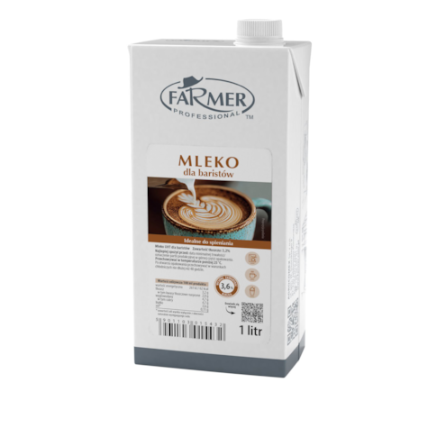 FARMER MLEKO UHT 3,2% DLA BARISTÓW 1L/12