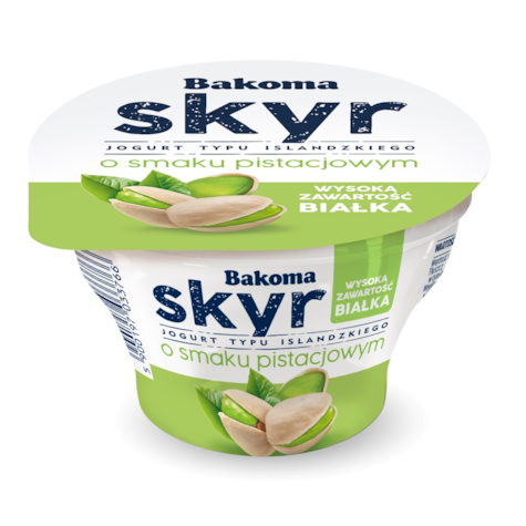 BAKOMA JOGURT SKYR PISTACJA 150g/12
