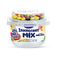 DANONE JOGURT ZAKRĘCONY MIX 125g/12