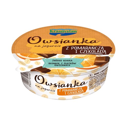 KRASNYSTAW OWSIANKA POMARAŃCZA-CZEK 250g/6 miska