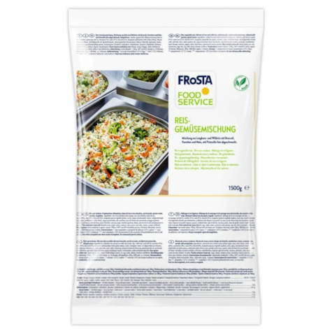 FROSTA RYŻ Z WARZYWAMI MIESZANKA 1,5kg/6