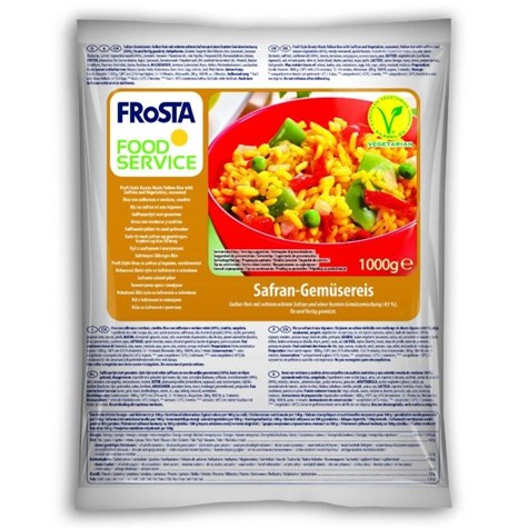 FROSTA RYŻ Z SZAFRANEM I WARZYWAMI 1kg/10