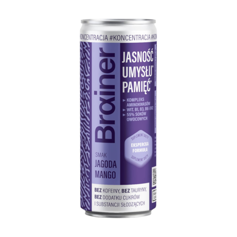 WELL BRAINER STAY FOCUSED 250ml/24