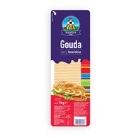ŁOWICZ SER GOUDA PLASTRY 1kg/6