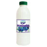 KRASNYSTAW MAŚLANKA JAGODOWA 420g (6) butelka