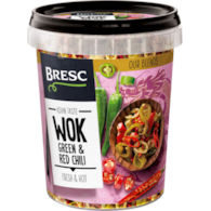 HUGLI BRESC ZIELONE I CZERWONE CHILI WOK 0,45kg/6