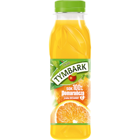 TYMBARK SOK 100% PET POMARAŃCZA 300ml/12 (K)