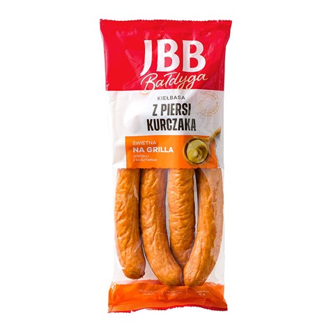 JBB KIEŁBASA Z PIERSI KURCZAKA ok 1kg