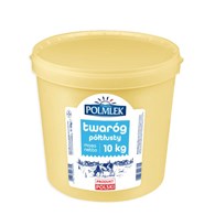 POLMLEK TWARÓG PÓŁTŁUSTY 10kg 2,9% wiadro