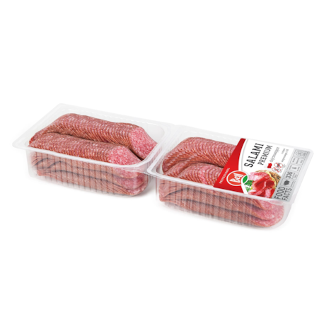 BELL SALAMI PREMIUM PLASTRY 1kg/4