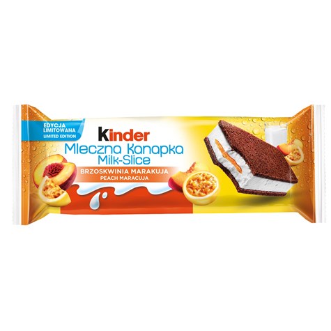 FERRERO KINDER MLECZNA KANAPKA BRZ.MARAKUJA 28g/20