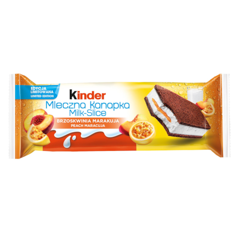 FERRERO KINDER MLECZNA KANAPKA BRZ-MARAKUJA 28g/20