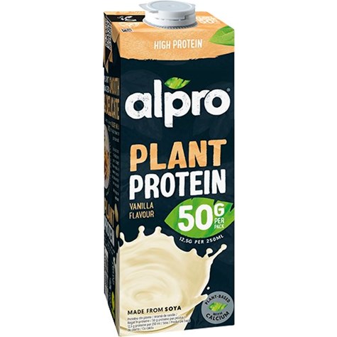 ALPRO NAPÓJ SOJOWY WYSOKOBIAŁKOWY WANILIOWY 1L/8