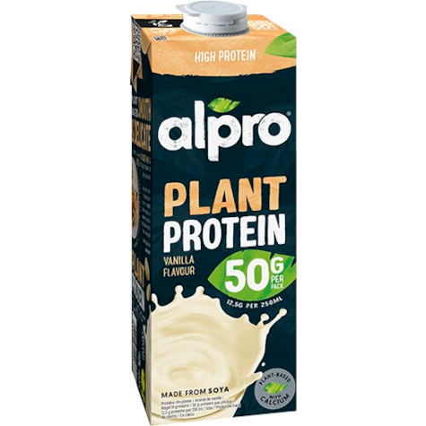 ALPRO NAPÓJ SOJOWY WYSOKOBIAŁKOWY WANILIOWY 1L/8