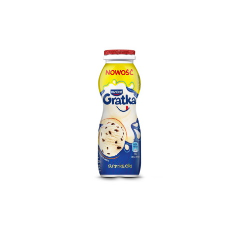DANONE GRATKA JOGURT PITNY STRACCIATELLA 155g/8