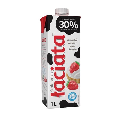 ŁACIATE ŚMIETANKA UHT 1L 30% (8)